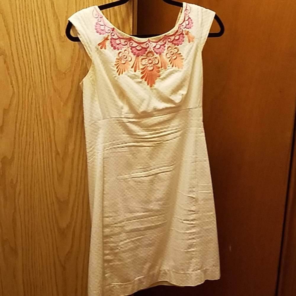 White Lily Pulitzer Dress